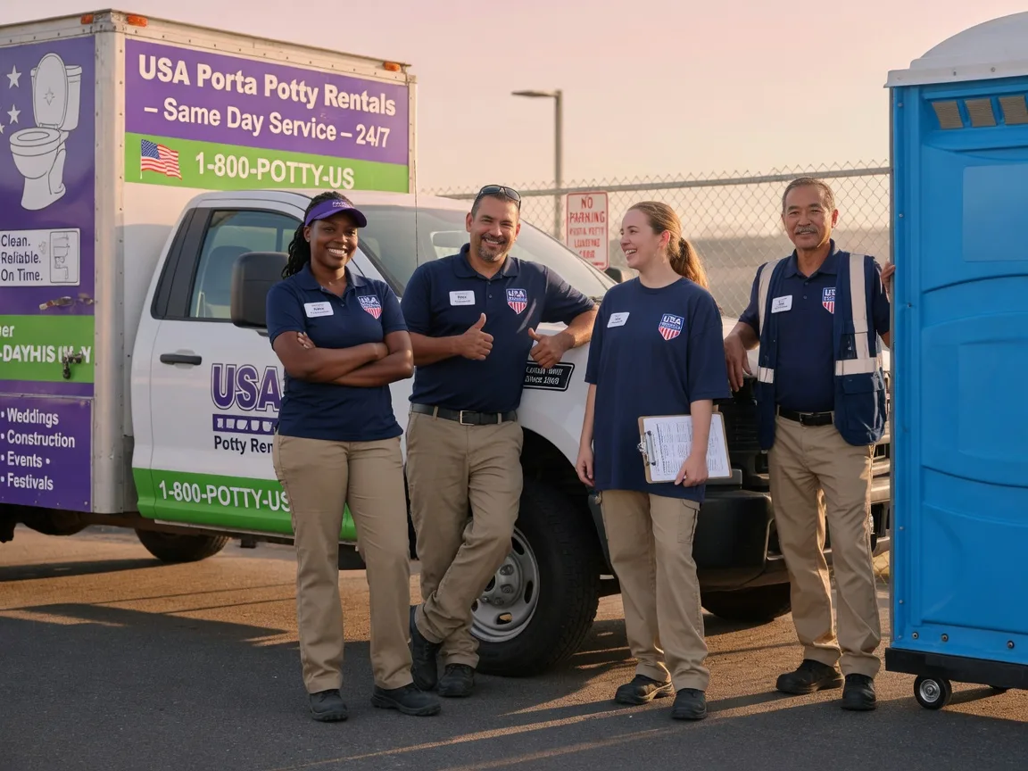 Porta Potty Rental company in Fort Hill, PA